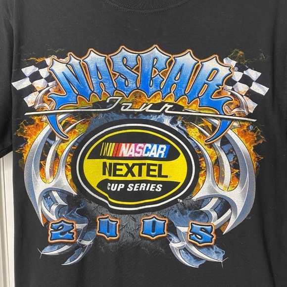 NWT VINTAGE NASCAR 2005 Nextel Cup Officially Licensed Racing Motorsport Tee XL - Picture 4 of 13